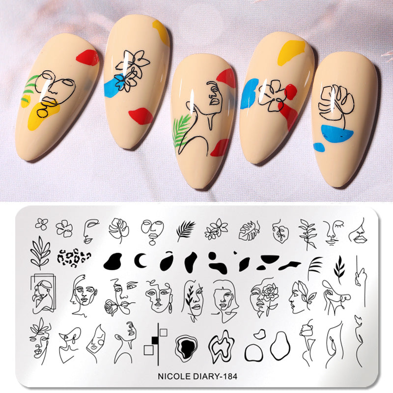 Nail Art Stamping Plates