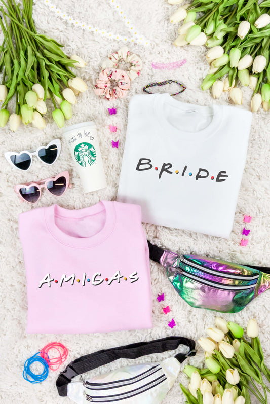 FRIENDS - Bride | Amigas 90s Sweatshirts