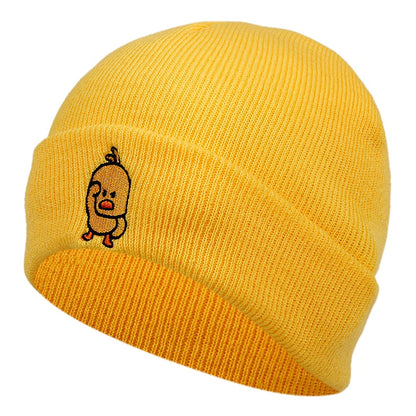 Casual Little Yellow Duck Beanie