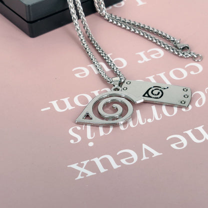 Japanese Ninja Pendant Necklace