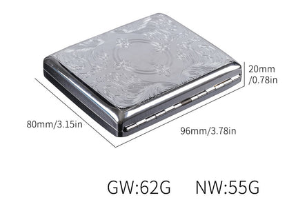 Portable Metal Cigarette Case