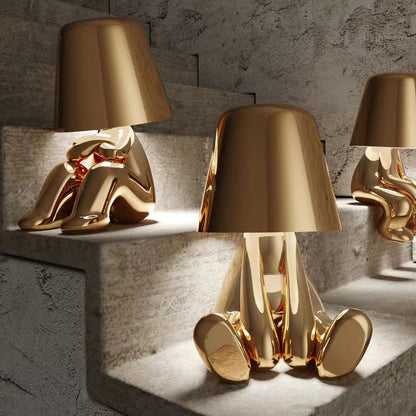 Italy Little Golden Man LED Table Lamp