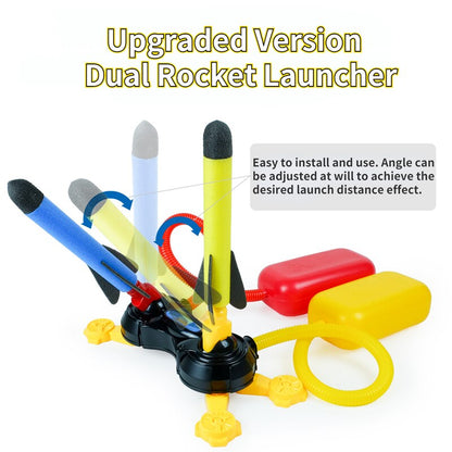 Children Outdoor Air Rocket Foot Launcher