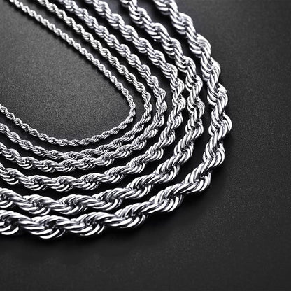 Classic Rope Chain Necklace