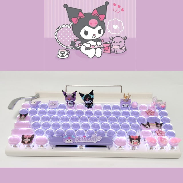 Anime Manual 87/104 Keys Mechanical Keyboard