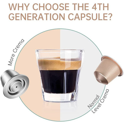 Reusable Coffee Capsule For Nespresso