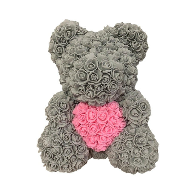 Flower Rose Bear