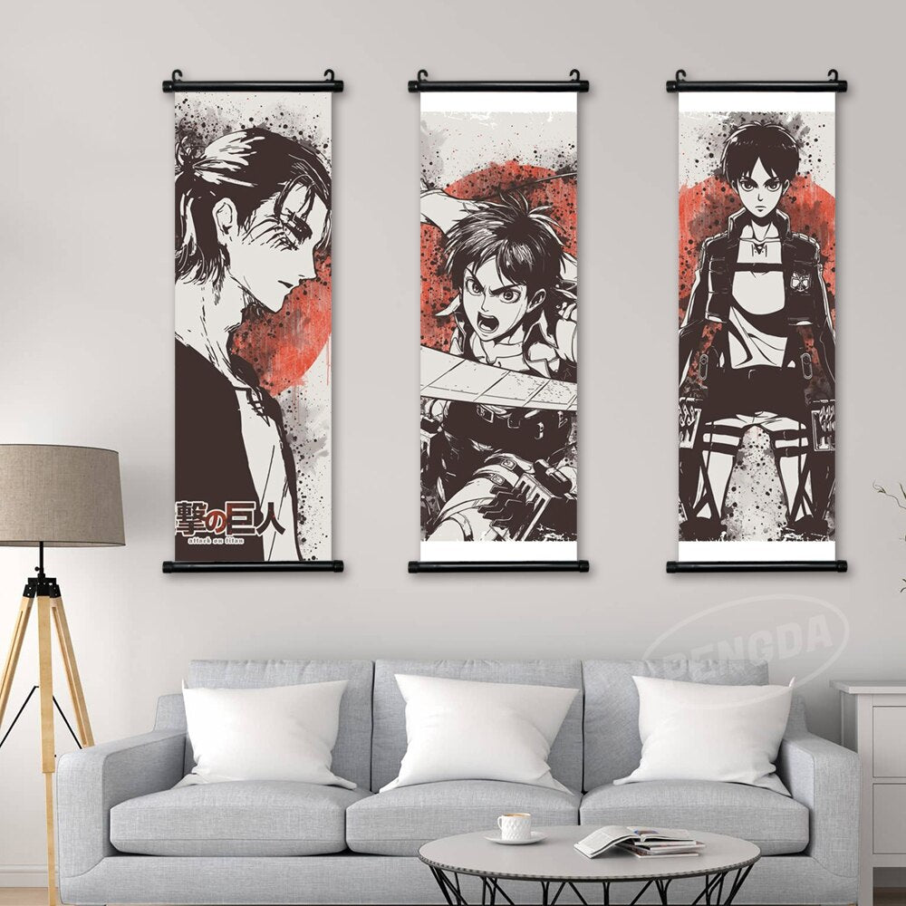 Wall Hanging Anime Painting Poster