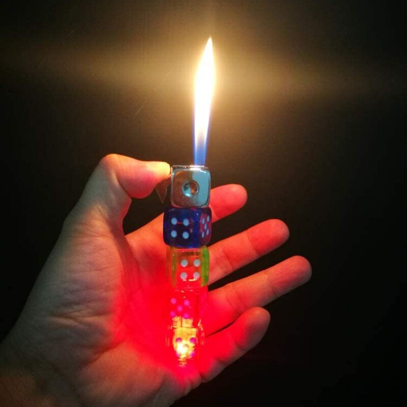 Novelty Funny Dice Type Free Fire Lighter