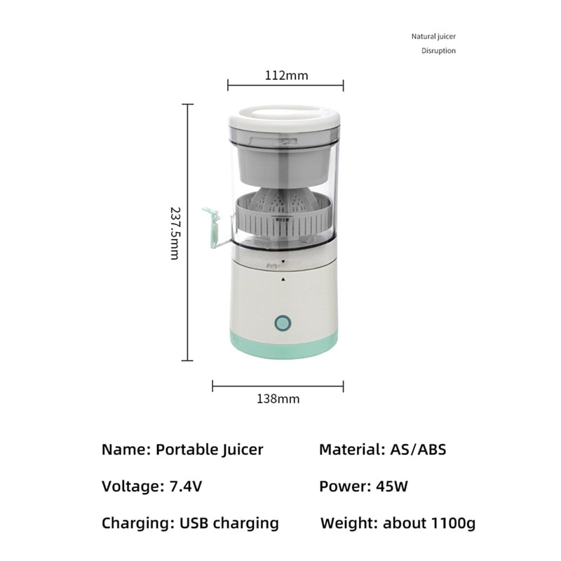 Wireless Slow Electric Juicer